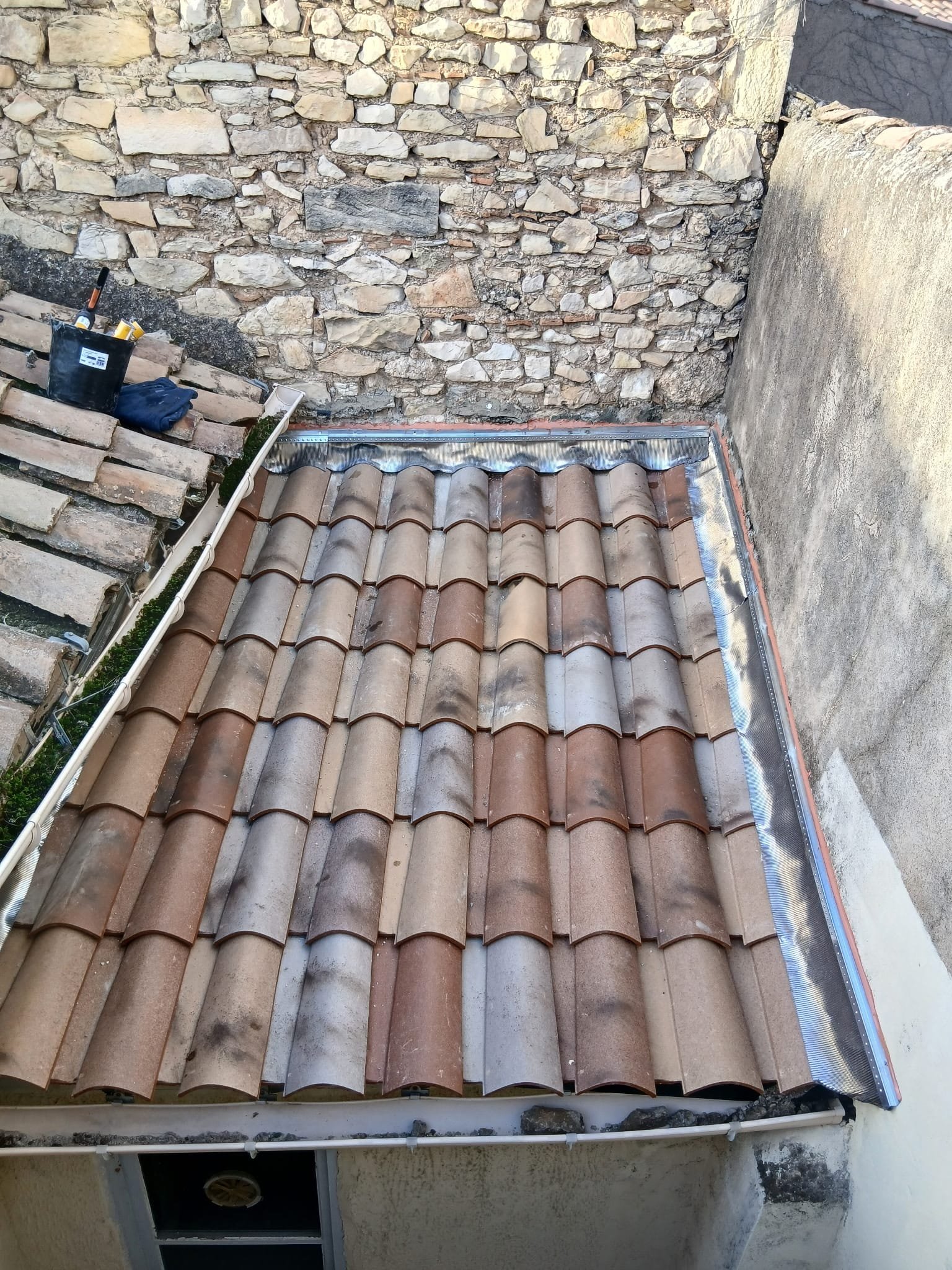 Avant & après renovation Toiture